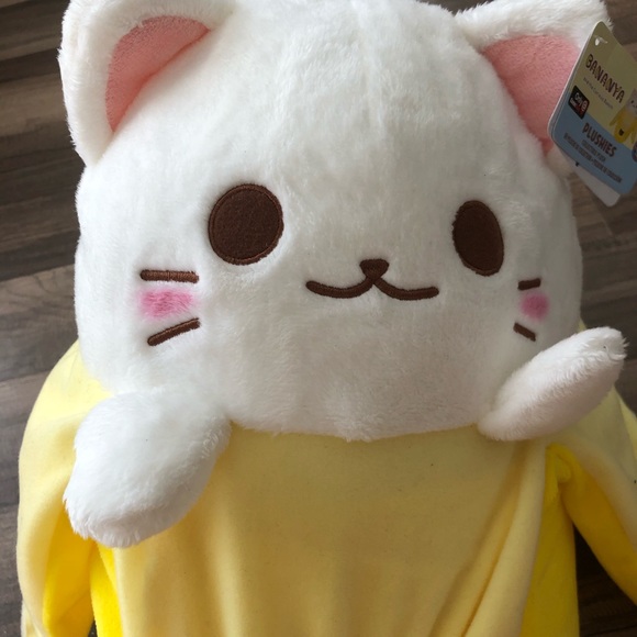 Funko Toys Funko Bananya Gamestop Exclusive Banana White Cat Anime